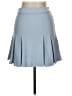 Zara Solid Blue Formal Skirt Size L - photo 2