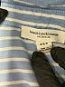 BeachLunchLounge Stripes Blue Short Sleeve Button-Down Shirt Size M - photo 7