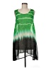 Rafaella Tie-dye Green Casual Dress Size M - photo 1