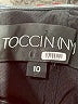 Toccin Color Block Red Cocktail Dress Size 10 - photo 7
