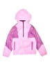 Lands' End 100% Nylon Color Block Pink Raincoat Size 10 - 12 - photo 1