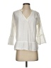 Gap Ivory 3/4 Sleeve Blouse Size S - photo 1