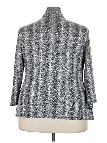 NY Collection 3/4 Sleeve Top (view 2)