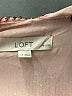 Ann Taylor LOFT 100% Polyester Gold Sleeveless Blouse Size Lg Petite - photo 7