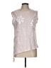 CBR 100% Polyester Pink Sleeveless Blouse Size L - photo 1