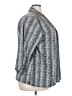 NY Collection Silver 3/4 Sleeve Top Size 3X - photo 4