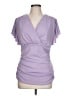 Grace Karin Purple Short Sleeve Top Size L - photo 1