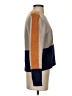 Pinque Color Block Gray Pullover Sweater Size S - photo 4