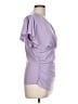 Grace Karin Purple Short Sleeve Top Size L - photo 4