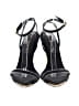 Good American Black Sandals Size 7 - photo 2