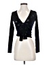 Out From Under Black Long Sleeve Top Size XS - photo 1