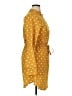Blush 100% Polyester Polka Dots Yellow Casual Dress Size XL - photo 4