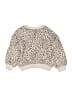 Grayson Mini Animal Print Tan Pullover Sweater Size 2T - photo 2