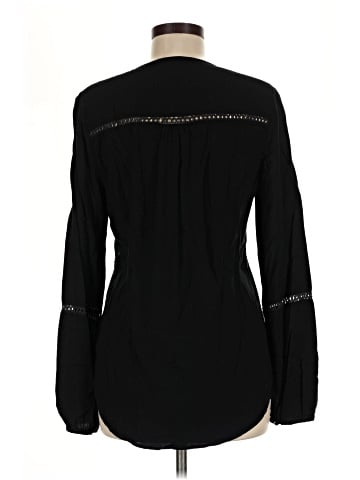 Ecru Long Sleeve Blouse (view 2)