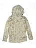 Air Jordan 100% Polyester Tan Zip Up Hoodie Size S (kids) - photo 1