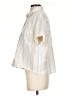Madewell Stripes Ivory Short Sleeve Blouse Size S - photo 5