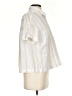 Madewell Stripes Ivory Short Sleeve Blouse Size S - photo 4