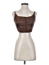 LA Hearts 100% Polyester Brown Sleeveless Top Size XS - photo 1