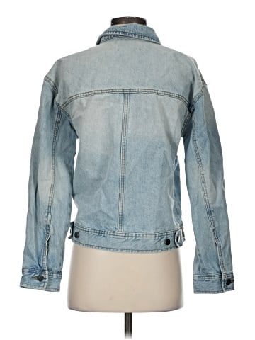 Something Navy Denim Jacket (view 2)