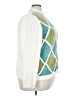 Alfred Dunner 100% Acrylic Argyle Green Pullover Sweater Size 3X - photo 4