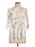 Torrid Ivory 3/4 Sleeve Blouse Size Lg Plus (0) - photo 1