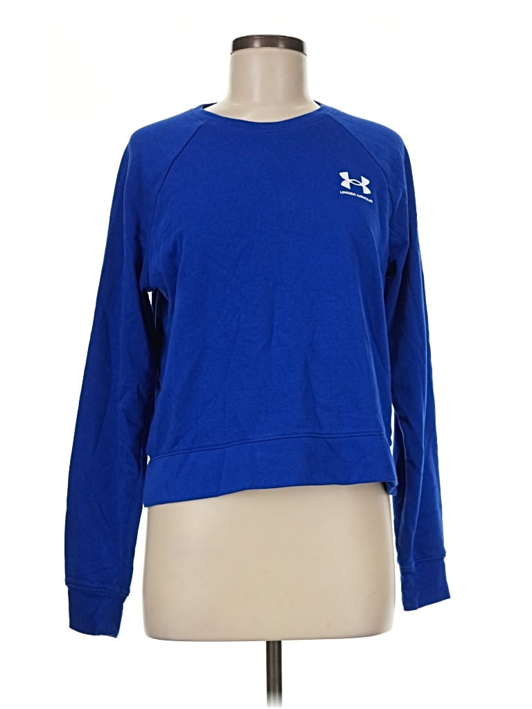Pre-owned Under Armour Sweatshirt In Blue