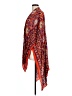 Free People 100% Rayon Red Kimono Size L (estimated) - photo 5