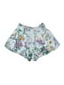 Anthropologie Floral Blue Shorts Size XS - photo 2