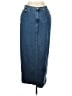 Relativity 100% Cotton Blue Denim Skirt Size 12 - photo 1