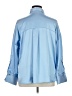 Zara Blue Long Sleeve Blouse Size XL - photo 2