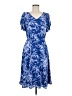 Talbots Paisley Blue Casual Dress Size 6 Petite - photo 1