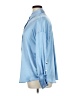 Zara Blue Long Sleeve Blouse Size XL - photo 5
