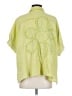 Easel 100% Cotton Green 3/4 Sleeve Button-Down Shirt Size S - photo 2