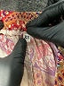 Unbranded 100% Polyester Paisley Gold Casual Pants Size XS - photo 7