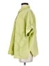 Easel 100% Cotton Green 3/4 Sleeve Button-Down Shirt Size S - photo 5