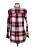 American Eagle Outfitters Plaid Red Long Sleeve Button-Down Shirt Size M - photo 2