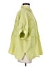 Easel 100% Cotton Green 3/4 Sleeve Button-Down Shirt Size S - photo 4