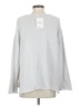 Miracle 100% Polyester Silver Pullover Sweater Size S - photo 2