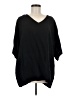 Do Everything in Love 100% Polyester Black 3/4 Sleeve Top One size - photo 1