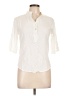 Assorted Brands 100% Polyester Ivory 3/4 Sleeve Blouse Size L - photo 1