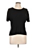 St. John Black Short Sleeve Turtleneck Size L - photo 1