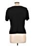 St. John Black Short Sleeve Turtleneck Size L - photo 2