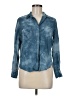 Aqua Blue Long Sleeve Blouse Size M - photo 1