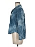 Aqua Blue Long Sleeve Blouse Size M - photo 5