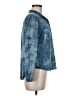 Aqua Blue Long Sleeve Blouse Size M - photo 4