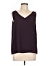 Versona 100% Polyester Burgundy Sleeveless Blouse Size L - photo 1