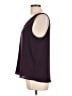 Versona 100% Polyester Burgundy Sleeveless Blouse Size L - photo 5