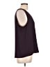 Versona 100% Polyester Burgundy Sleeveless Blouse Size L - photo 4