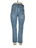 DKNY Jeans Hearts Blue Jeans Size 10 - photo 2
