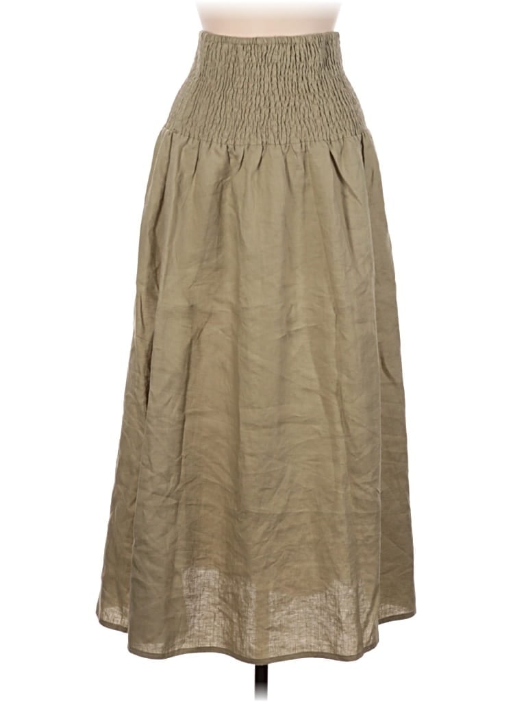 Pre-owned Little Lies Casual Skirt In Tan